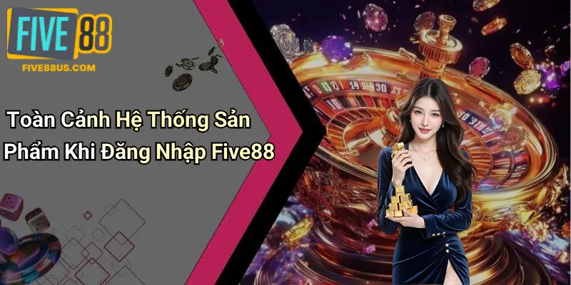 Toàn Cảnh Hệ Thống Sản Phẩm Khi Đăng Nhập Five88