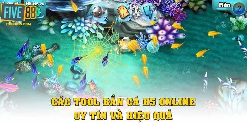 Các tool hack Bắn Cá H5 online uy tín và hiệu quả