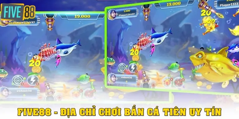 FIVE88 - địa chỉ chơi bắn cá tiên uy tín để nhận thưởng